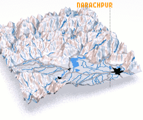 3d view of Nārachpur