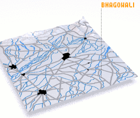 3d view of Bhāgowāli