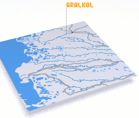 3d view of Aralkolʼ