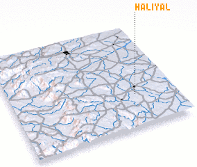 3d view of Haliyāl