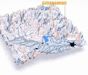 3d view of Gund Rahmān