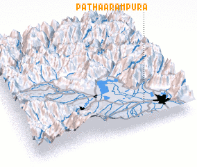 3d view of Patha Ārampura