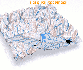 3d view of Lālau Shisgaribāgh