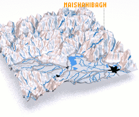 3d view of Maishāhibāgh