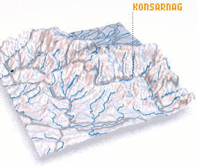 3d view of Konsar Nāg