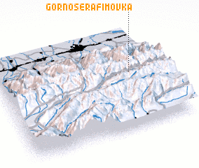 3d view of Gorno-Serafimovka