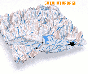 3d view of Sutu Kuturbāgh