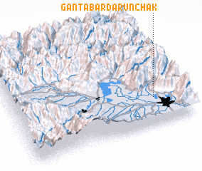 3d view of Gantabardārun Chak