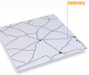 3d view of Rāmpuro