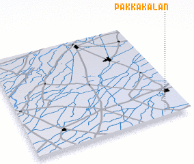 3d view of Pakka Kalān