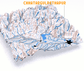 3d view of Chhatargul Pethapur