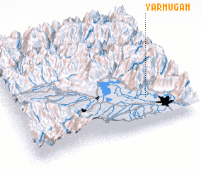 3d view of Yārmugām