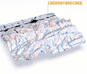 3d view of Chernaya Rechka