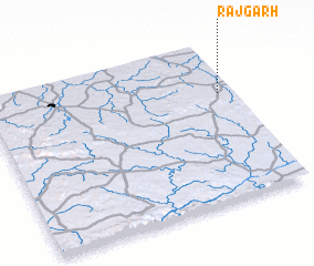 3d view of Rājgarh