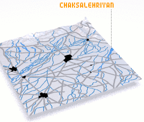 3d view of Chak Salehriyān