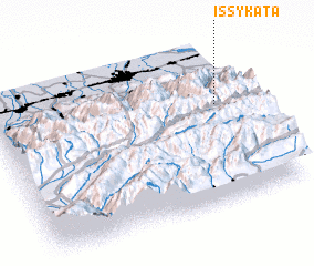 3d view of Issykata