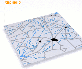 3d view of Shāhpur