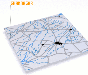 3d view of Shām Nagar