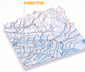 3d view of Niāmatpur