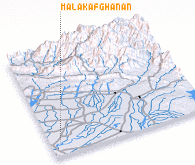 3d view of Malak Afghānān