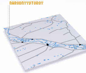 3d view of Narodnyy Vtoroy