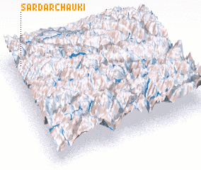 3d view of Sardār Chauki