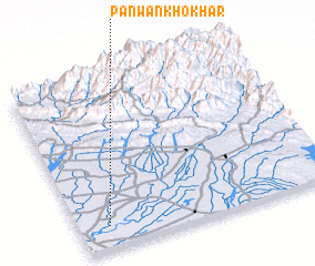 3d view of Panwān Khokhar