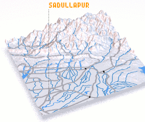 3d view of Sadullapur