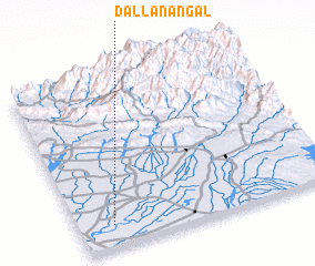 3d view of Dalla Nangal