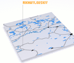 3d view of Mikhaylovskiy