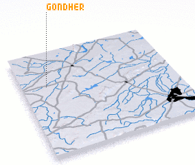 3d view of Gondher