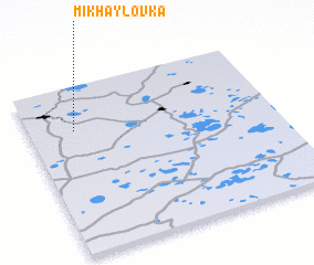 3d view of Mikhaylovka