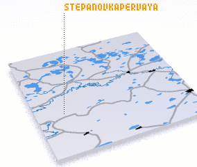 3d view of Stepanovka Pervaya