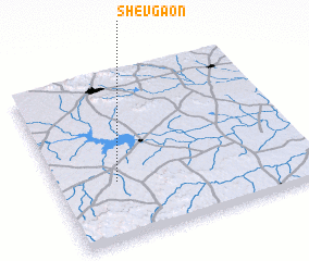 3d view of Shevgaon