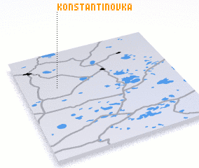 3d view of Konstantinovka