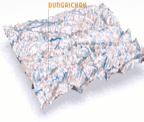 3d view of Dungai Chak