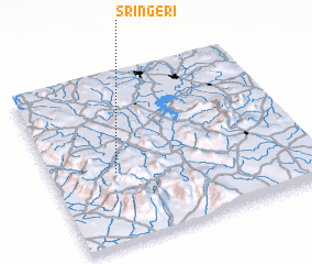 3d view of Sringeri