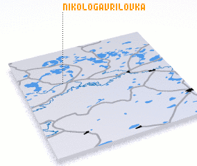 3d view of Nikolo-Gavrilovka