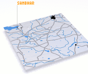 3d view of Sāmbhar