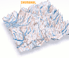 3d view of Shumahāl