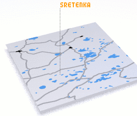 3d view of Sretenka