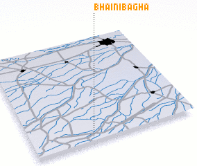 3d view of Bhaini Bāgha