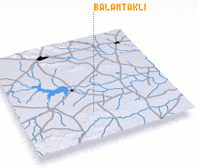 3d view of Bālam Tākli