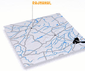 3d view of Rājmahāl