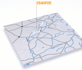 3d view of Udaipur