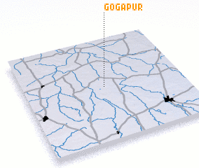 3d view of Gogāpur