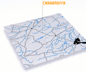 3d view of Chāwandiya