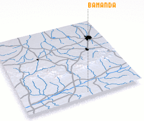 3d view of Bāmanda