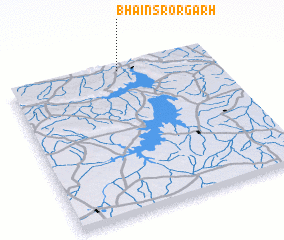 3d view of Bhainsrorgarh