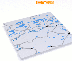 3d view of Bogatovka